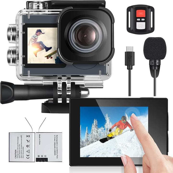 Icefox Action Cam 4K Ultra HD Camera (30p, Wi-Fi)