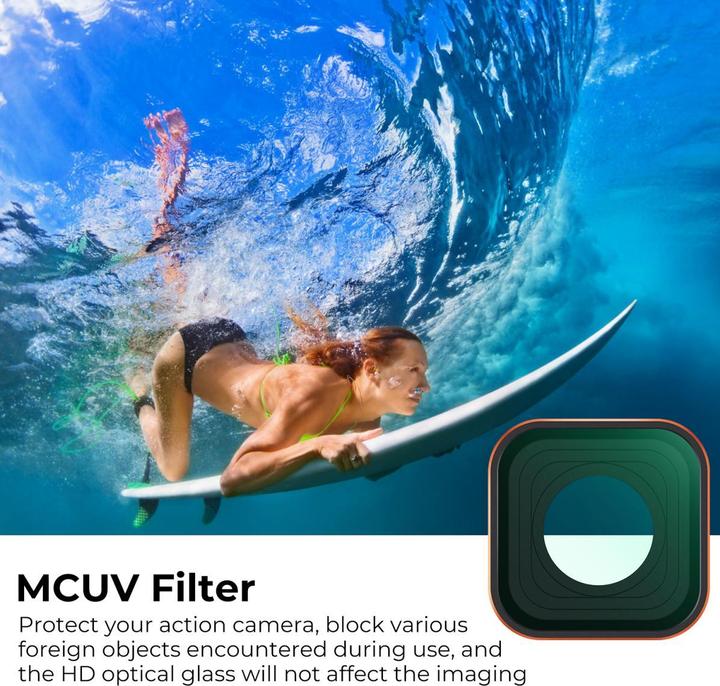 Produktbild K&F Concept Filter MCUV for Hero 9 / Hero 10 / Hero 11