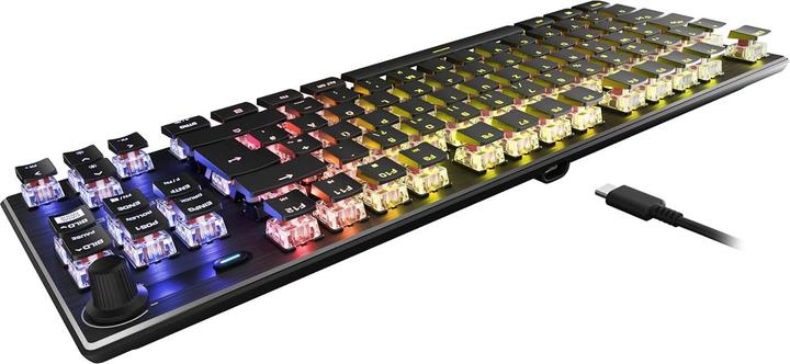 Actual product image Turtle Beach Vulcan TKL AIMO gaming keyboard, Red Switch (DE, Cable)