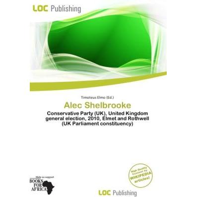 Alec Shelbrooke, Fachbücher