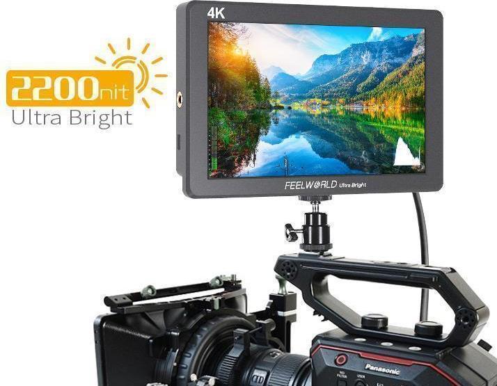Immagine prodotto Feelworld Monitor P7 da 7" in alluminio ultra luminoso (7", Full HD)