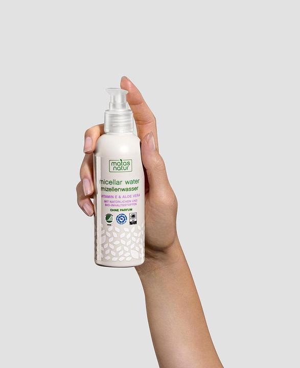 Image du produit Matas Eau micellaire naturelle à l'aloe vera bio et à la vitamine E (Eau micellaire, 200 ml)