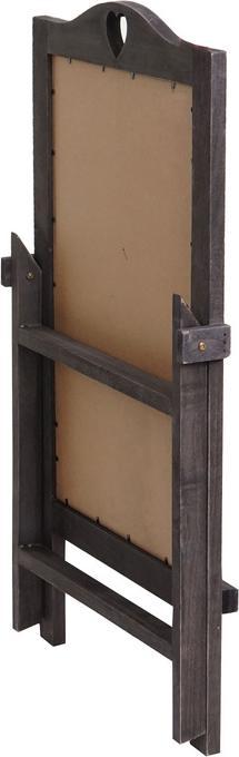 Immagine prodotto Mendler Cartellone HWC-E51, Lavagna, 66x37x27cm Shabby-Look Vintage - grigio-marrone (66 x 37 x 27 cm)