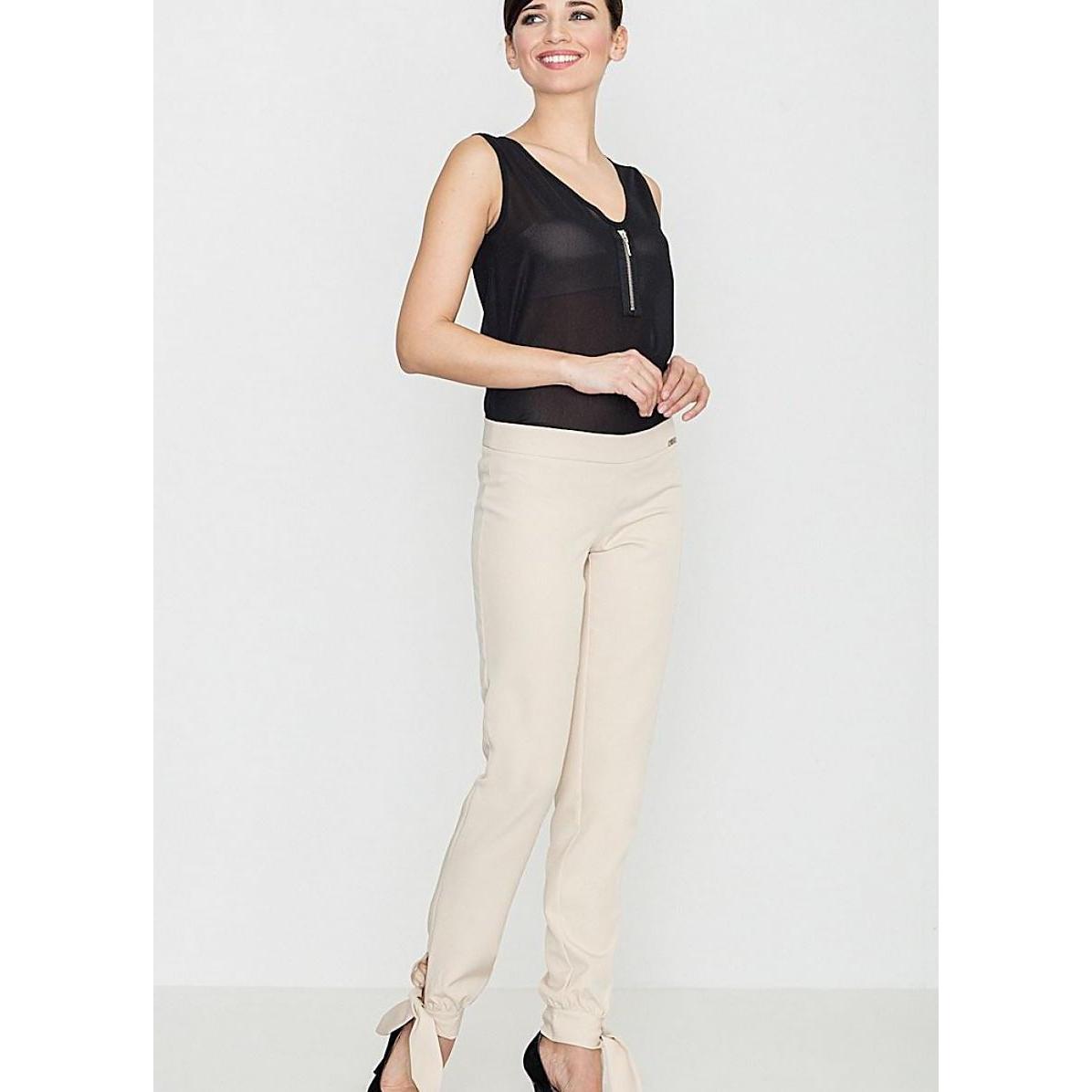 Lenitif, Hosen, Lange Hose, Beige, (M)