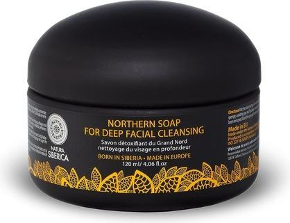 Immagine prodotto Natura Siberica Sapone del Nord per la pulizia profonda del viso (Salviette detergenti per il viso, 120 ml)
