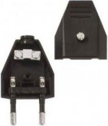 Productafbeelding Bachmann 2P Elektrische netstekker (zwart) (CEE 7/16)
