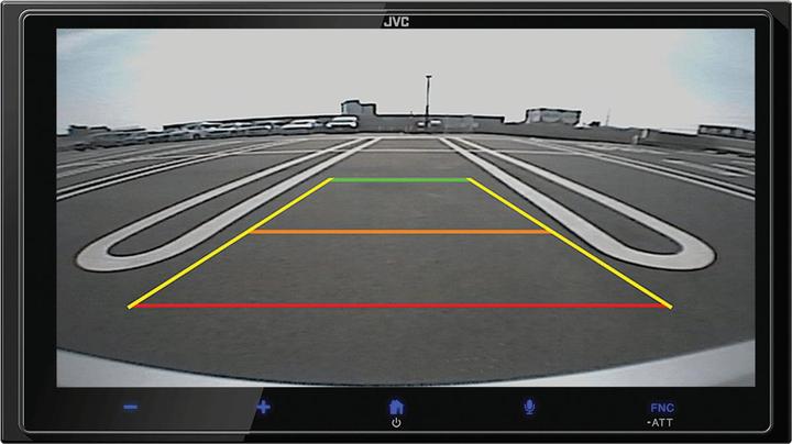 Actual product image JVC KW-M795DBW (Android car, Apple Carplay)