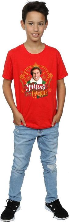 Actual product image Elf Boys Buddy Smiling T-Shirt (140, 146)