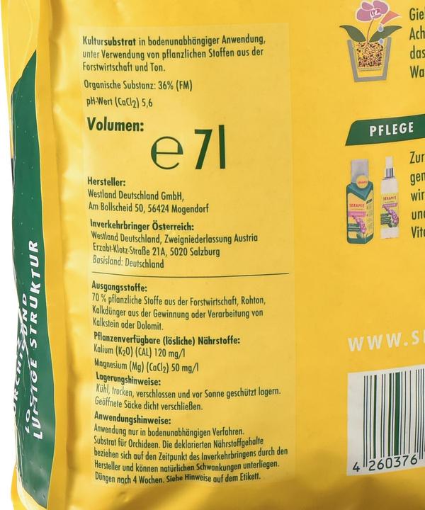 Immagine prodotto Maag Substrato speciale per orchidee (7 l)