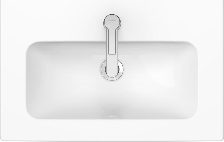 Produktbild Duravit Möbel-WT ME by Starck compact m ÜL m HLB 630x400mm 1 Hahnloch weiss (400 mm, 630 mm)