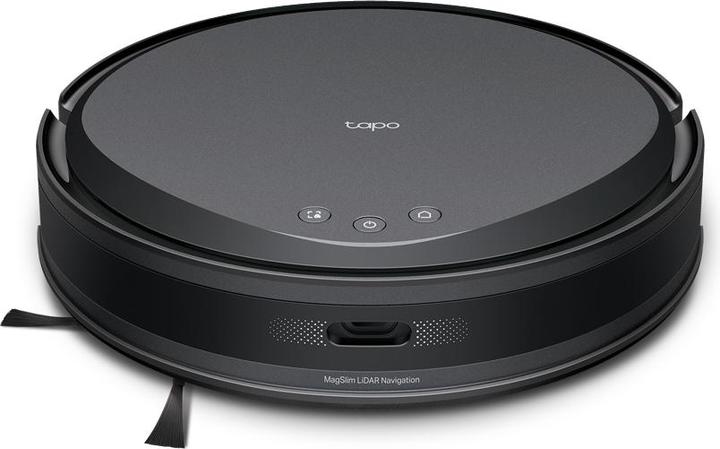 TP-Link Tapo RV20 Max, Bagless, Black, Round, Charging, 55 dB, 0.3 L (5300 Pa, Wiping cloth)