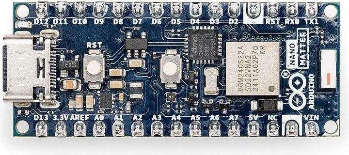 Actual product image Arduino Nano Matter mit Header, ABX00137, 32-Bit Cortex-M33, Thread, Bluetooth LE 5.3