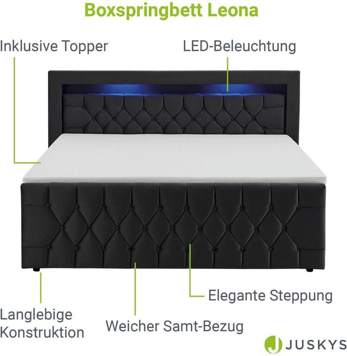 Image du produit Juskys Leona (200 x 180 cm)