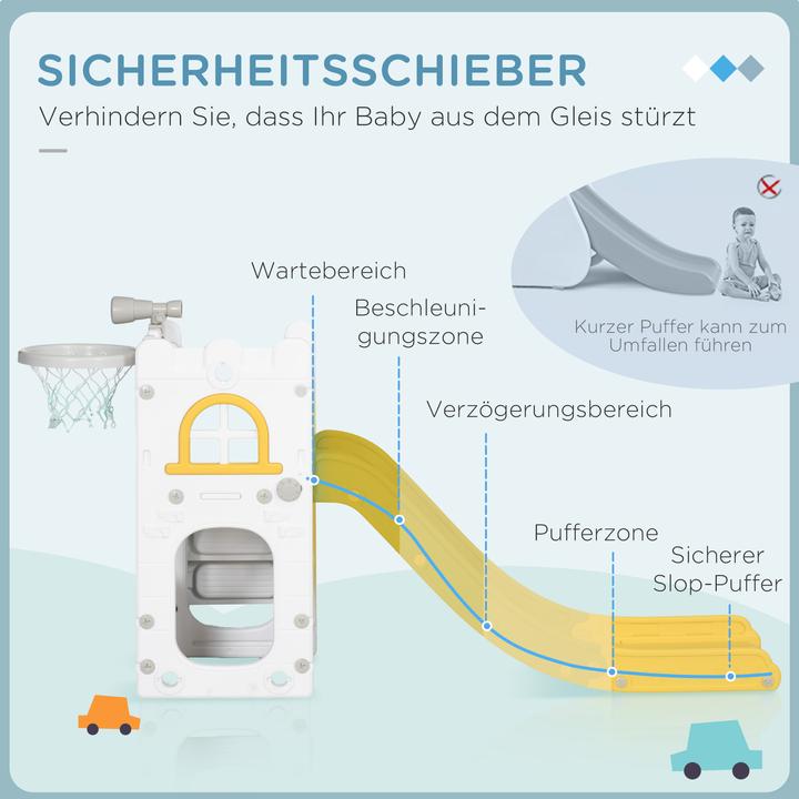 Produktbild Aiyaplay Kinderrutsche Kunststoff Gelb