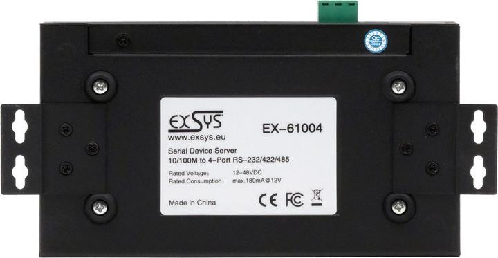 Immagine prodotto Exsys Server di dispositivi seriali 4x RS232/422/485