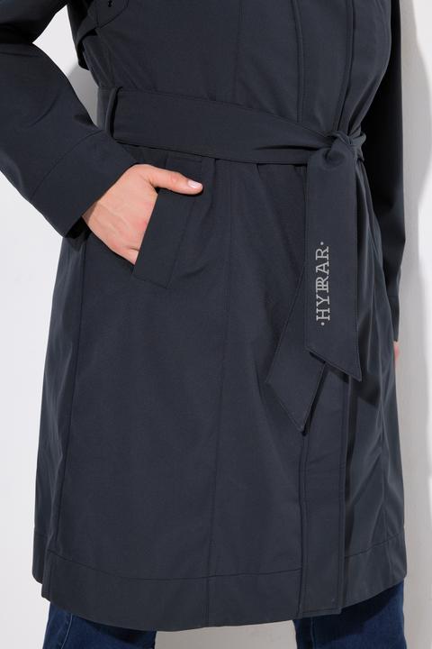 Produktbild Ulla Popken HYPRAR Softshell-Trenchcoat, wasserabweisend, Gürtel (56)