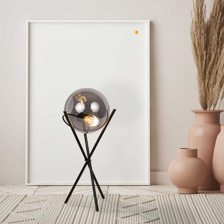Produktbild s.luce Orb Glas-Tischlampe Dreibein 20cm (E27)