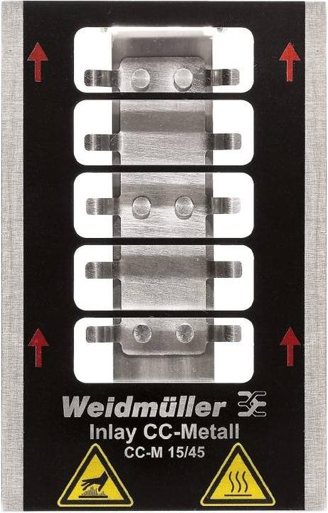 Produktbild Weidmüller Klemmenmarkierung si RM=45mm unbedr 1341090000