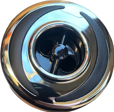 Produktbild Oceanus 2.5" Flying Series SS Twin Rotary Jet Insert – Black