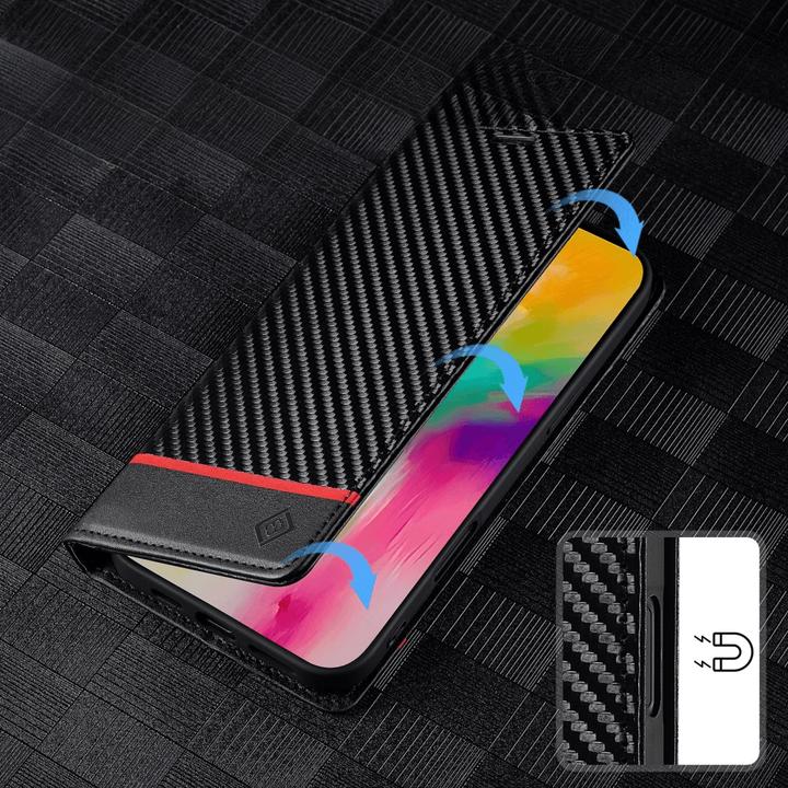 Produktbild LC.Imeeke iPhone 16 Pro Max - Hülle Carbon Fiber (Apple iPhone 16 Pro Max)