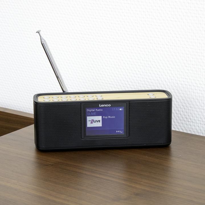 Produktbild Lenco PDR-045BK (DAB+, FM, Bluetooth)