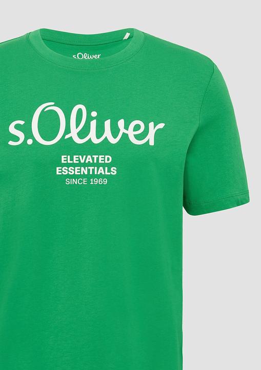 Actual product image S.Oliver T-Shirt T-Shirt mit Logo-Print (L)