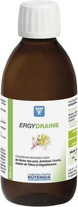 Actual product image Nutergia ERGYDRAINE bottle (250ml) (1 Piece, Droplet, 290 g)