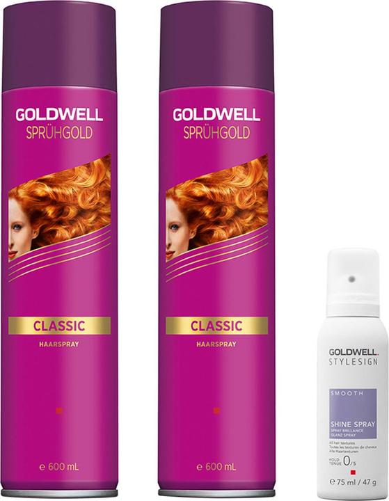 Image du produit Goldwell Styling Bundle Sprühgold & Glanz (600 ml)