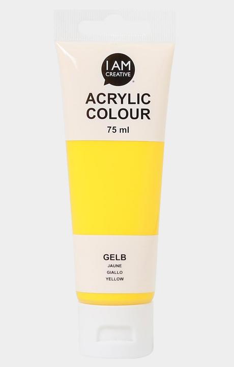 Actual product image I Am Creative Basic acrylic, water-based acrylic paint, 75 ml (75 ml)