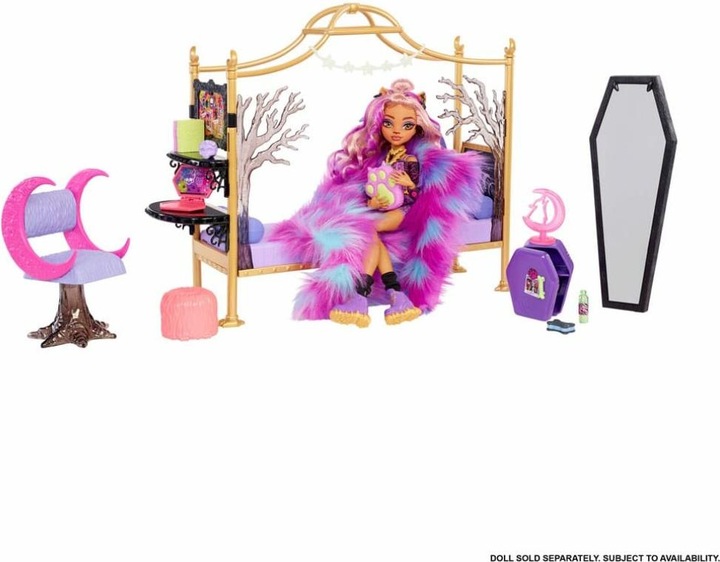 Actual product image Monster High Clawdeen Wolfs Schlafzimmer