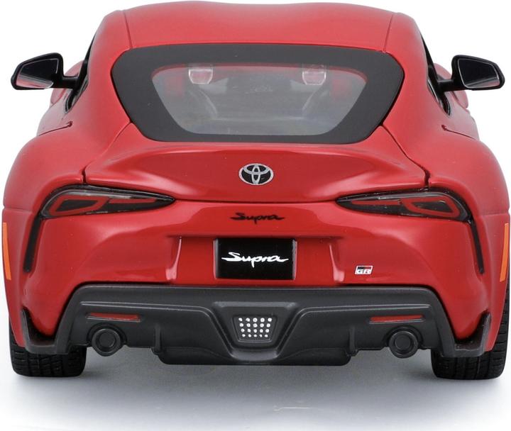 Actual product image Maisto Toyota Supra GR 1/24 red