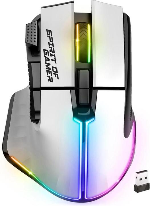 Spirit Of Gamer Pro M5 Artic Wireless (Cable, Wireless)