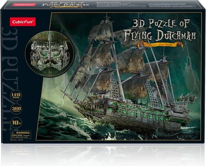 Actual product image Cubicfun 3D Puzzle Flying Dutchman LED 360 Teile (360 pieces)