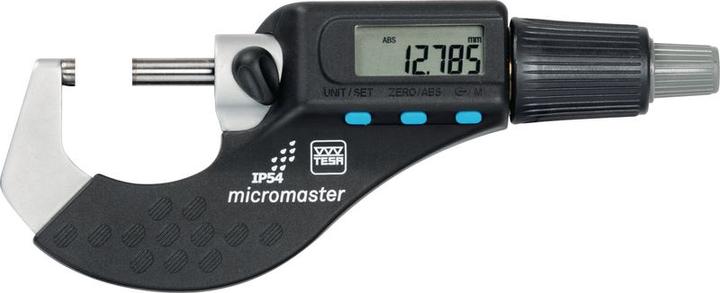 Actual product image tesa MICROMASTER micrometer 0-30 mm with data output