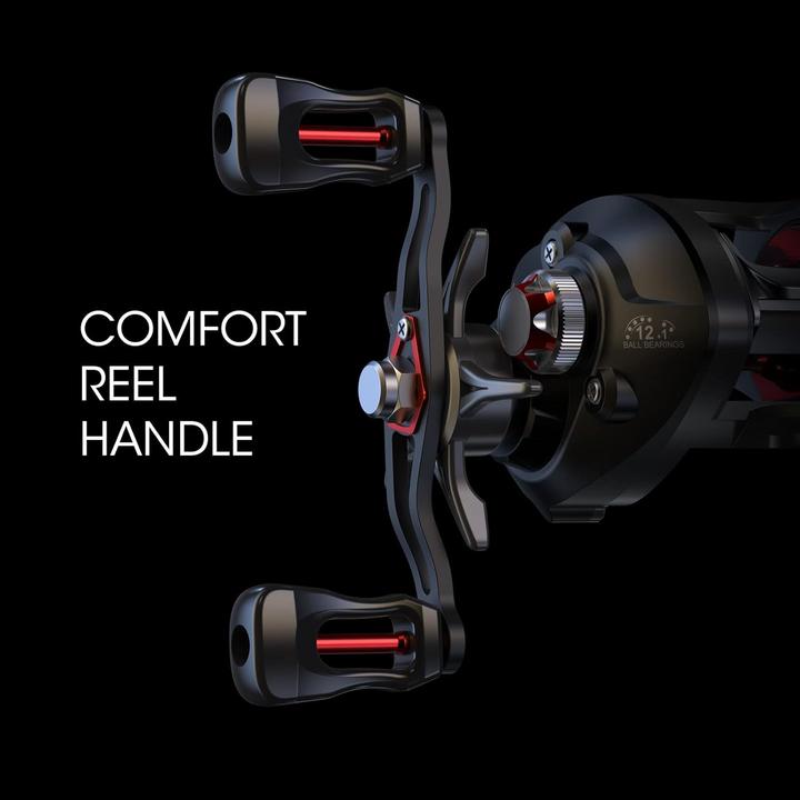 Image du produit Lixada Baitcasting Angelrolle mit Magnetbremssystem