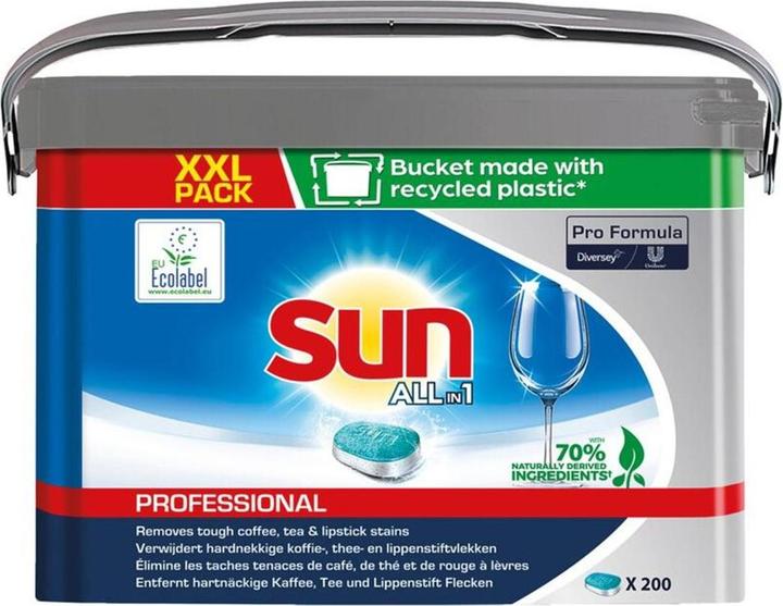 Sun Dishwasher tabs (Pills, 200 Washing cycles)