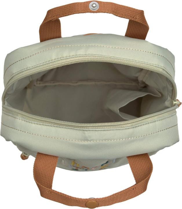 Actual product image Lassig Mini Square Backpack Little Gang light khaki