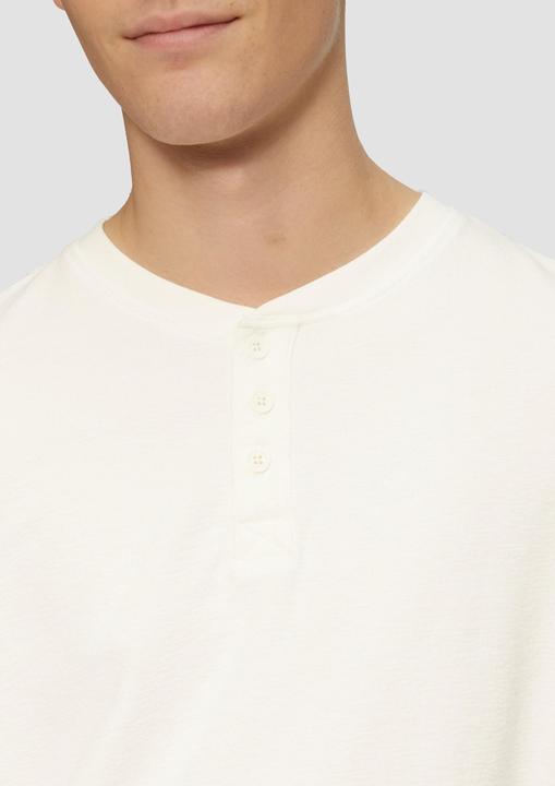 Produktbild S.Oliver T-Shirt Gewaschenes Henley-Longsleeve in Strukturjersey (XL)