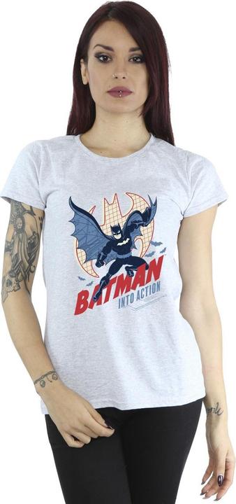 Produktbild Batman Into Action TShirt aus Baumwolle (M)