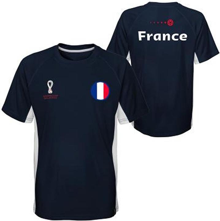 Image du produit Outerstuff Fifa Polyester Panelled Raglan Tee Frankreich Mxxl (M)