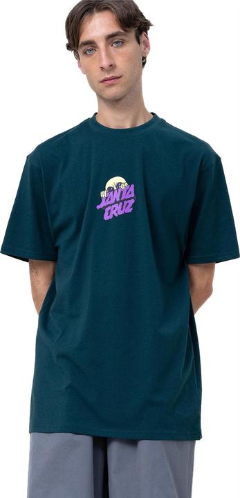 Actual product image Santa Cruz Knibbs Alien Stacked Strip Front T-Shirt (S)