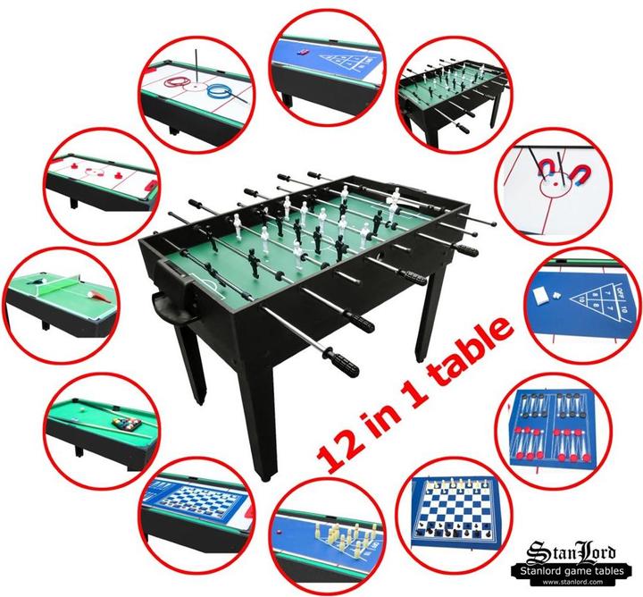 Immagine prodotto Stanlord Torino Multi Table 12 in 1 (6950213)