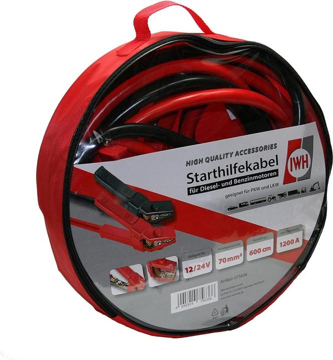 Actual product image IWH Jumper cables (1200 A)