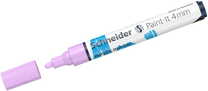 Produktbild Schneider Acrylmarker Paint-It 320 4mm pastell lila (Pastell Lila, 4 mm, 1 x)