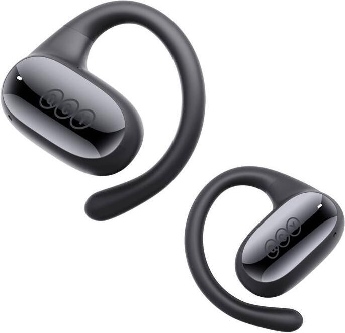 Actual product image QCY T30 Crossky GTR2 Headphones (black) (Digital noise cancellation, 28 h, Wireless)