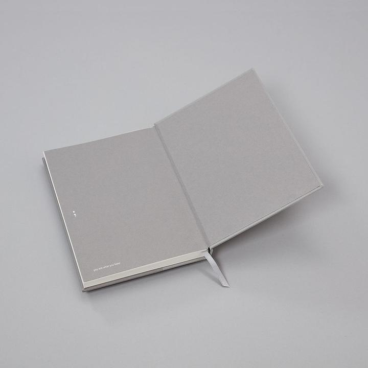 Produktbild Semikolon Notizbuch (A5) NATURAL AFFAIR, Moonstone, Liniert (A5, Liniert, Harter Einband)
