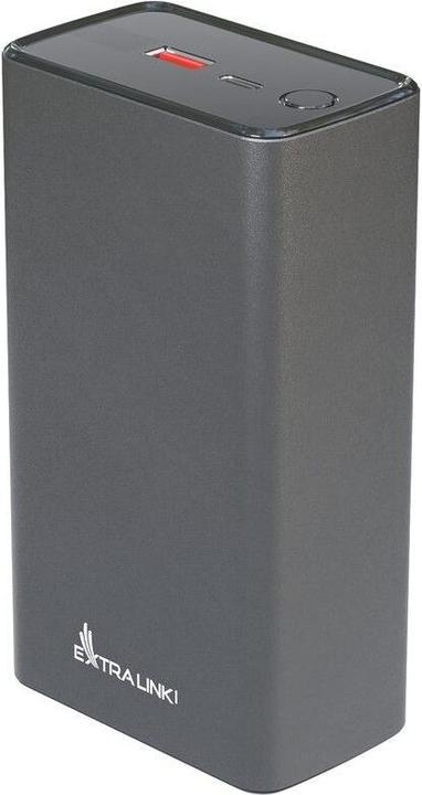 Produktbild Extralink EPB-127 30000mAh Srebrny | Powerbank | Power bank, 65W PD, USB-C (30000 mAh, 65 W, 111 Wh)