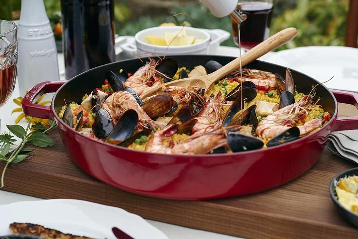 Actual product image Staub Roaster Chistera Drop (24 cm, Casserole + Stewpot, Cast iron)
