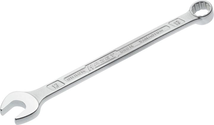 Produktbild HAZET Ring-Maulschlüssel 600N-13 ∙ Aussen Doppel-Sechskant-Tractionsprofil ∙ 13 mm (13 mm)