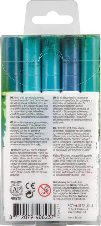 Actual product image Talens Ecoline (5 x)